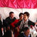 Waiata in the marquee after the service - led by Tom Ihaaka whose dad, Sir Kingi Ihaaka, was the first Sydney Maori Missioner.