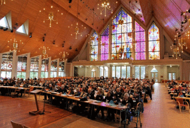 The Auckland Electoral College convenes in Holy Trinity Cathedral.