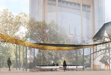 Holy Trinity's new chapel will stand at the south end of the cathedral, beneath the rose window that looks south towards One Tree Hill.
