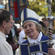 Bishop Victoria chats with a colleague at her installation.