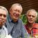 A summertime shot of the three deans at St John's College: From left - Frank Smith, Rangi Nicholson, and Jim White.