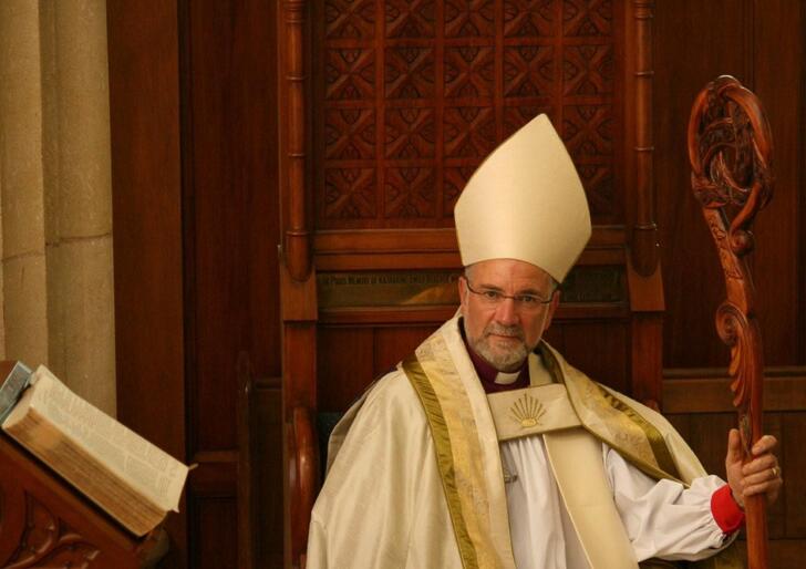 The new Anglican Bishop of the Diocese of Dunedin, The Rt Rev Dr Kelvin Wright.