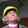 Bishop Victoria surveys the damage to the structure of the chapel.