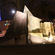 A view from the cathedral of the new addition to the forecourt.