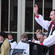 Bishop Ross Bay blesses the crowd - after speaking of the fountain of living water that springs up to eternal life.