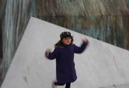 Off to a flying start from the flanks of the Mountain Fountain.
