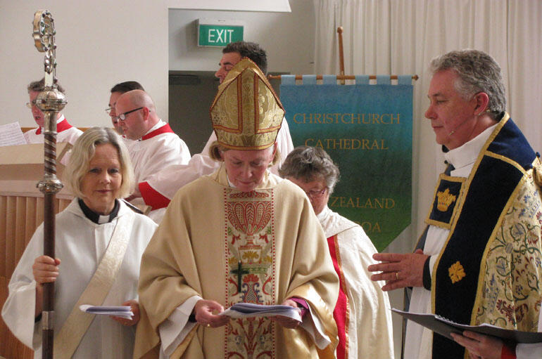 Bishop Victoria moves into the Blessing.