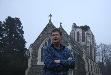 Jenny Carter, vicar of St John's Hororata.