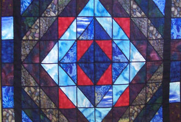 The Wellington prayer quilt that has been presented to the Christchurch City Missioner.