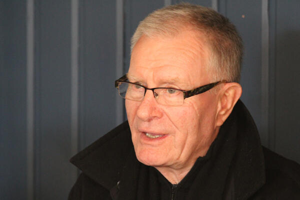 Bishop Tom Brown of Wellington, who has announced his decision to retire, seen here at last week's Tikanga Pakeha Youth Forum.