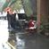 Despite the rain, people still had to eat during Wellington's sesqui.