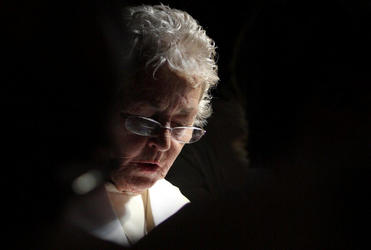 Rev Winsome McConnochie, of St Andrew's in Westshore, Napier, takes part in the Waiapu 150th anniversary service.