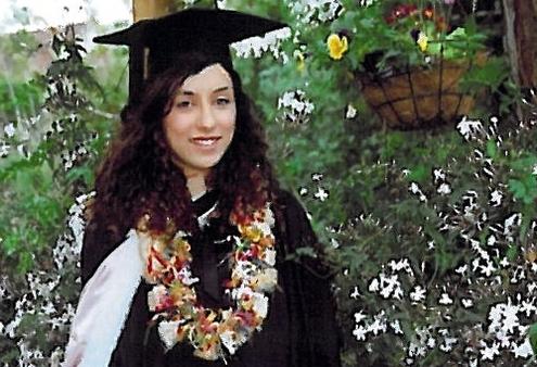 Huni Mancini, who graduated BA Hons from the University of Auckland last month. 