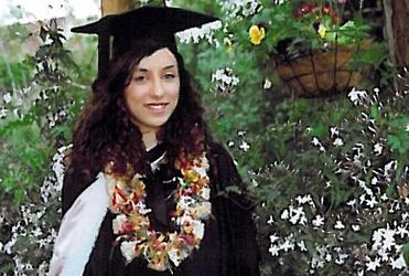 Huni Mancini, who graduated BA Hons from the University of Auckland last month. 