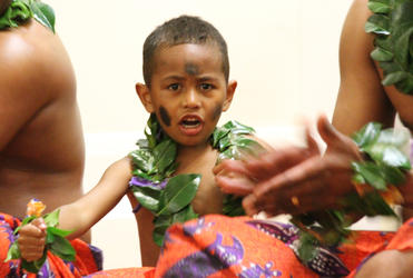 Fr. 'Iloa's grandson from his adopted/whangai daughter from Fiji,