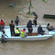 A boat joins the rescue effort in Nadi.