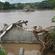 Flooding brought down this bridge in Sigatoka