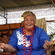 Christina Tapu gets into the swing of the Samoan cultural presentation at Fiji's centenary. 