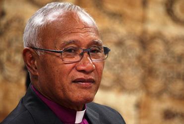 Archbishop Winston Halapua, following his presentation to last year's IAFN consultation on violence and the family in Lower Hutt.