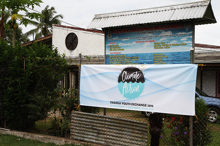 Climate Change - the focus of this year's TYE, being held at St Christopher's, Naursori.