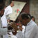 The blood of Our Lord Jesus Christ, shed for you...