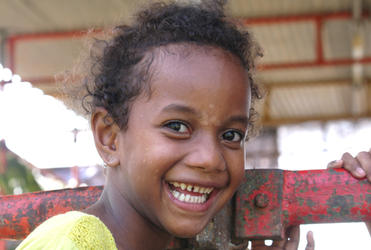 For her sake, too: the Diocese of Polynesia's commitment to eradicate violence benefits children, especially.