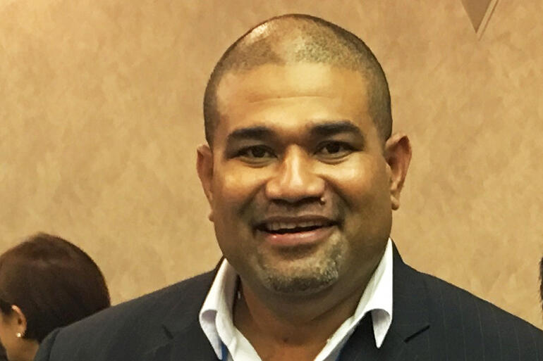 Viliami Folau is a GIS expert, and a member of All Saints. He helped train the young people last May. Viliami Folau is a GIS expert, and a member of All Saints. He helped train the young people last May.