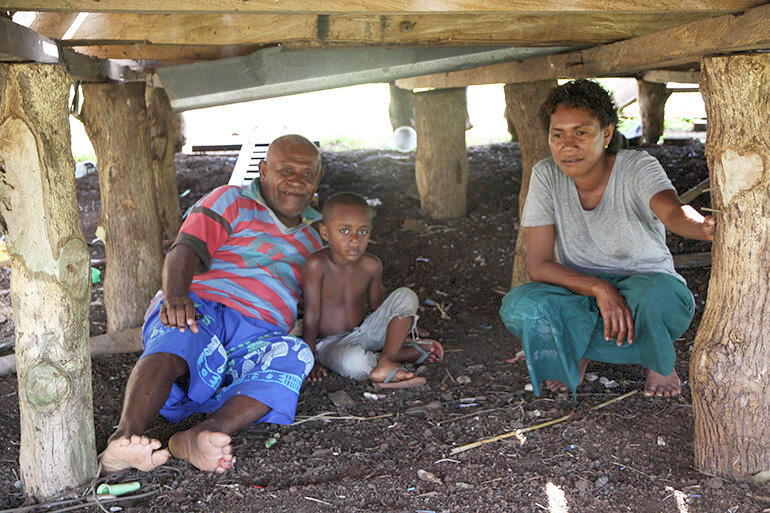 Flashback to February 2016 - and Mosese Kakaramu and family show where they rode out the cyclone. Flashback to February 2016 - and Mosese Kakaramu and family show where they rode out the cyclone.