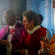 Presiding Bishop Jefferts Schori gives communion during the Episcopal service of repentance.