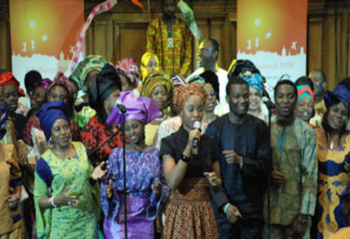Song and dance at the 2010 Edinburgh conference on mission.