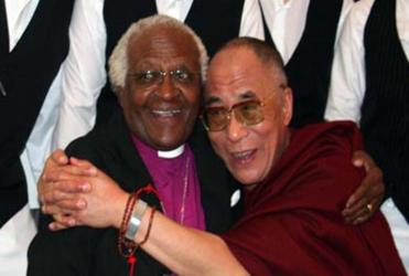 Loved the world over: Archbishop Desmond Tutu and the Dalai Lama.