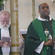 Canon Andrew Dietsche, of New York, left, and the Rev Nathanael Saint-Pierre, vicar of the Haitian Episcopal Church in the Bronx.