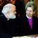 Dr Rowan Williams and Bishop Katharine Jefferts Schori chat during the recent meeting of the Joint Standing Committee.