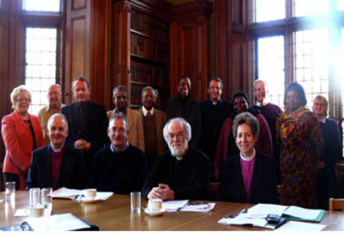 Members of the Joint Standing Committee of the Primates and the Anglican Consultative Council at Lambeth Palace on November 24.