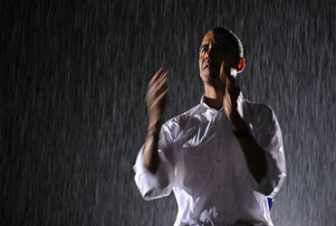 Barack Obama: in some eyes, a new messiah.