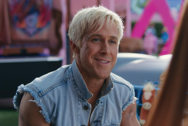 Ryan Gosling plays Ken, a man in search of his masculine identity in Greta Gerwig's 'Barbie' movie.