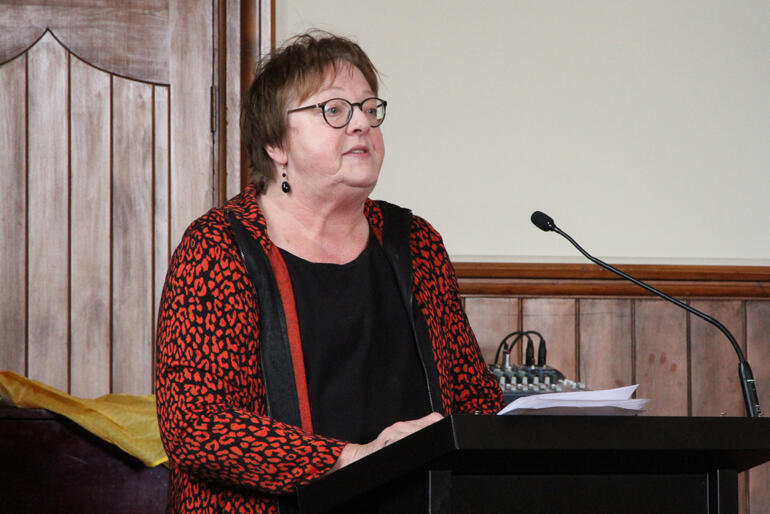 Christchurch-based hymn writer Marnie Barrell presents her workshop on crafting hymns that will stay the course. Christchurch-based hymn writer Marnie Barrell presents her workshop on crafting hymns that will stay the course.