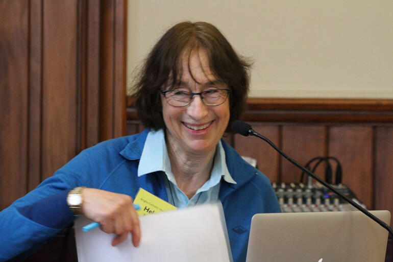 Helen Peters, who presented a workshop on 'Nurturing the child within' looking at engaging children with wonder in worship. Helen Peters, who presented a workshop on 'Nurturing the child within' looking at engaging children with wonder in worship.