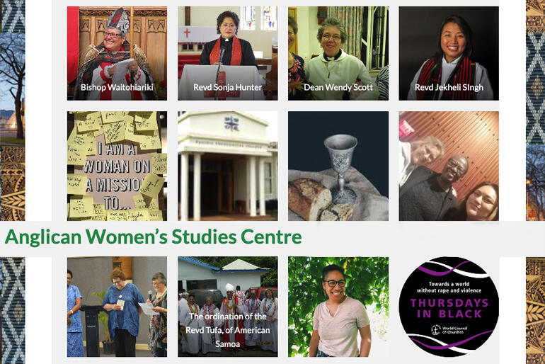 The Anglican Women's Studies Centre site publishes writing and video on gender justice issues in church and society. https://anglicanwomen.nz/