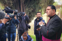 +Hosam calls for prayer, peace