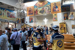 Syria church bomb kills twenty