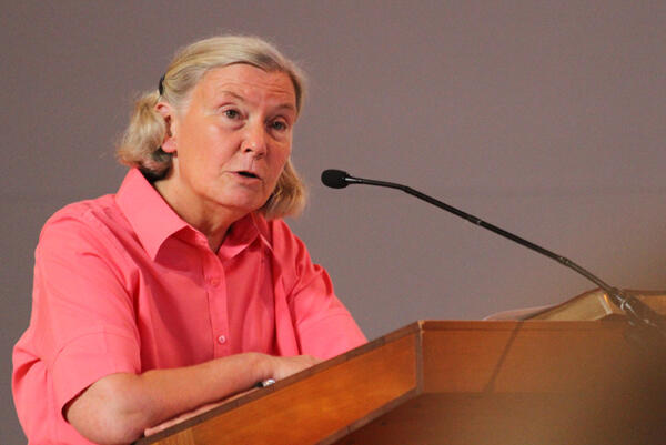 Is the new focus on having "spiritual children?" Bishop Victoria poses the question during her presentation on marriage. Is the new focus on having "spiritual children?" Bishop Victoria poses the question during her presentation on marriage.