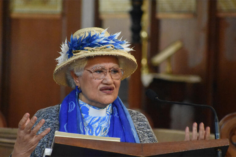 Archdeacon Taimalelagi Tuatagaloa shares her journey as Anglican Communion Observer at the UN in New York. Archdeacon Taimalelagi Tuatagaloa shares her journey as Anglican Communion Observer at the UN in New York.