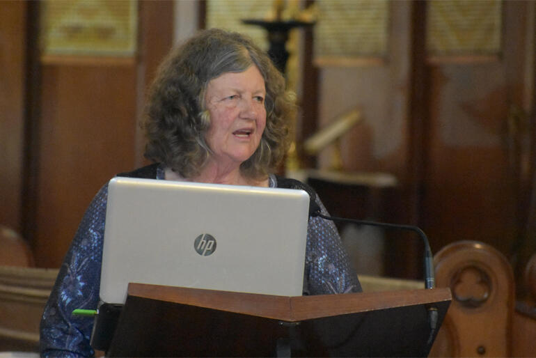 Rev Val Riches shares her story as one of the earliest ordained female priests in this Church. Rev Val Riches shares her story as one of the earliest ordained female priests in this Church.