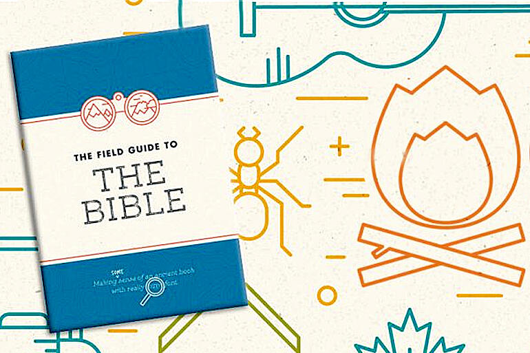 The Bible Society's Field Guide to the Bible offers a map to help people new to the Bible find their way.