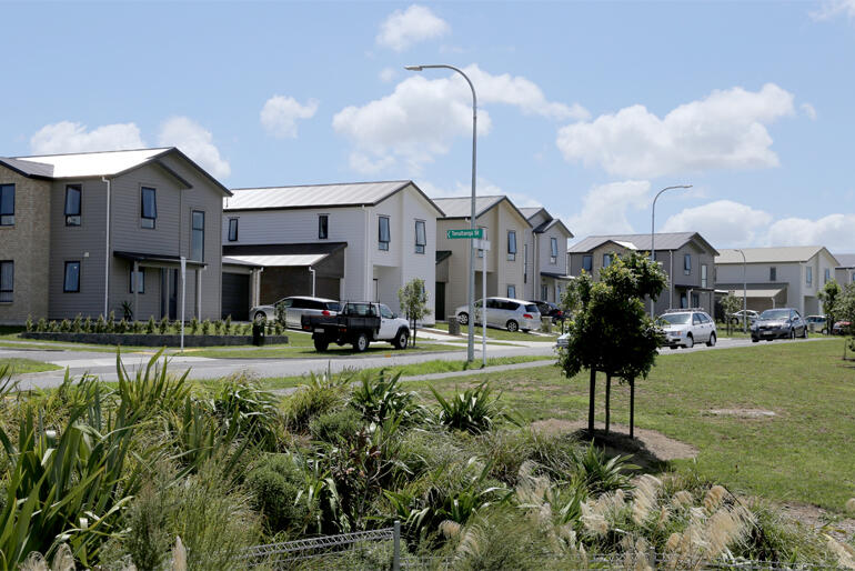 Anglicans are urged to back 'Kiwibuy' – a scheme to help low income families buy homes like these Housing Foundation builds in Auckland.