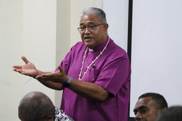 Archbishop Sione Ulu'ilakepa encourages Anglicans to be prophetic in their approach to climate resilience.