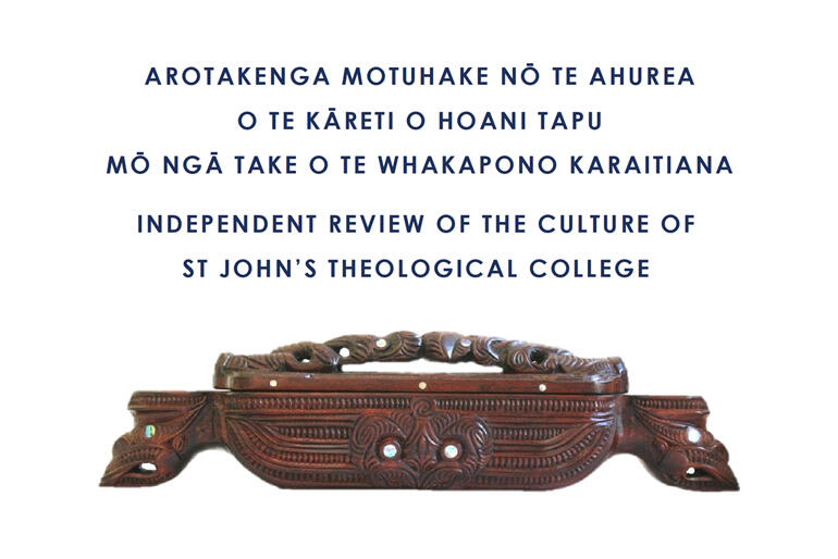 The Anglican Archbishops of Aotearoa, NZ & Polynesia have released the reviewers' report on the culture at St John's Theological College. The Anglican Archbishops of Aotearoa, NZ & Polynesia have released the reviewers' report on the culture at St John's Theological College.