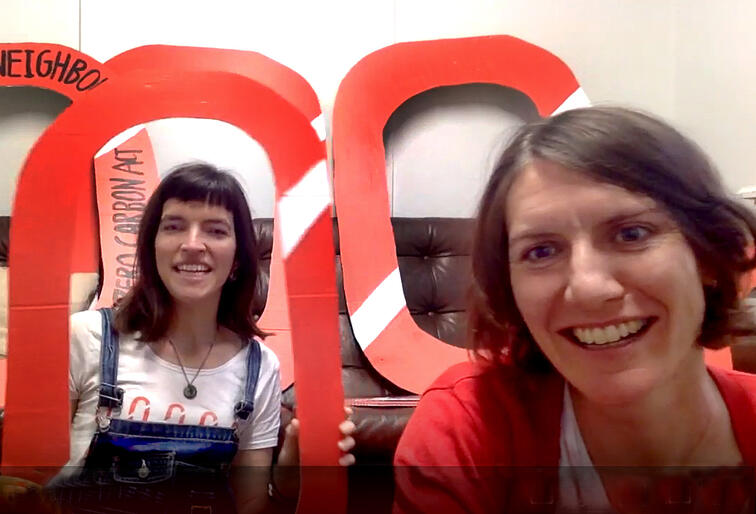 Wellington Diocese's Elise Ranck and Anglican Advocacy Enabler Kate Day encourage Anglicans to raise their voices on NZ's Zero Carbon Bill. Wellington Diocese's Elise Ranck and Anglican Advocacy Enabler Kate Day encourage Anglicans to raise their voices on NZ's Zero Carbon Bill.