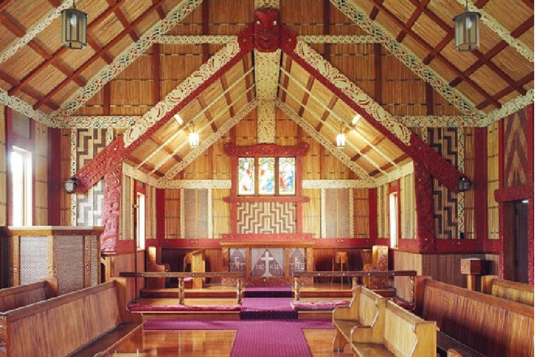 Hukarere's old St Michael and All Angels chapel in all its former glory.